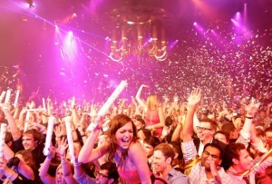Vegas DJ Performing At Nightclub